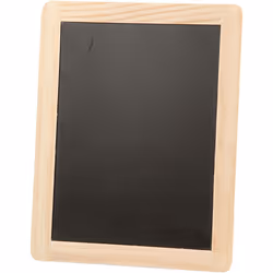 Creativ Company 57609 tableau à craie et accessoires Noir, Bois Bois