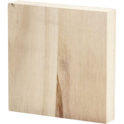 Creativ Company 57682 Cadre de mur 96 x 96 mm Carré Bois