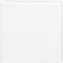 Creativ Company 257010, Peint, Toile pré-étirée, Blanc, Coton, 150 mm, 16 mm