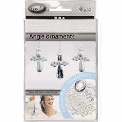 Creativ Company 62092, Plastique, Argent, 32 pièce(s)