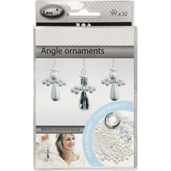 Creativ Company 62092 perle Plastique Argent 32 pièce(s)