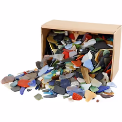 Creativ Company Mosaïques, Garçon/Fille, Enfant, Verre, Couleurs assorties, 2 kg