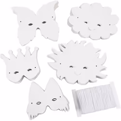 Creativ Company 59261, Enfant, Demi-masque facial, Fête, 100 pièce(s)