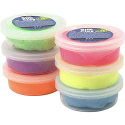 Creativ Company 79140 composant pour poterie et modelage Pâte à modeler 14 g Bleu, Vert, Orange, Rose, Violet, Jaune 6 pièce(s)