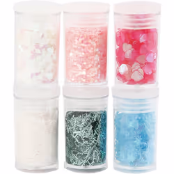 Creativ Company 28480, Kit de crayons à paillettes, Multicolore, 6 couleurs, Garçon/Fille, 6 pièce(s), 5 g