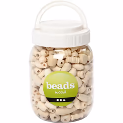 Creativ Company 684770 perle Mélange de perles Bois