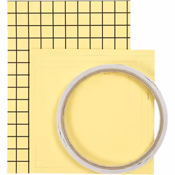 Creativ Company 24656 scotch adhésif décoratif Jaune