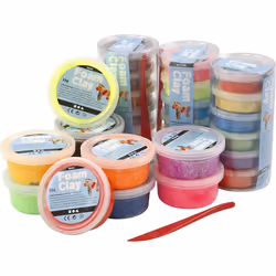 Creativ Company 78816, Moule de modelage pour enfants, Kit combiné, Polystyrène, Multicolore, 28 pièce(s)