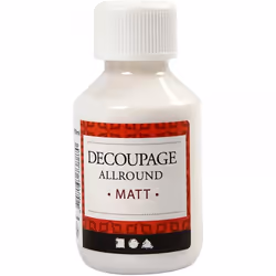 Marabu 392021, Transparent, Mat, 100 ml, Bouteille en plastique