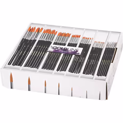 Creativ Company 10748 pinceau à usage général Brosse ronde 84 pièce(s)