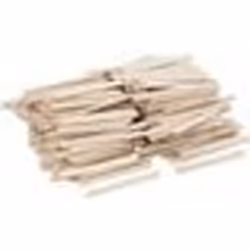 Creotime bâtonnets de glace en bois 55 cm 400 pièces