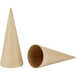 Creativ Company 265061 décoration de Noël Papier Naturel 5 pièce(s)