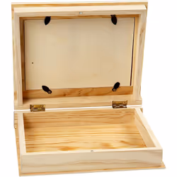 Creativ Company 56757 Boîte de rangement Rectangulaire Bois