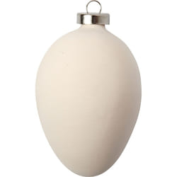 Creativ Company 50515 décoration de Noël Décoration de noël traditionnelle Métal, Terre cuite Blanc 12 pièce(s)