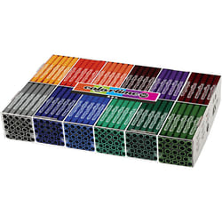 Creativ Company 37346 marqueur Bleu, Marron, Vert, Gris, Marine, Orange, Rouge, Violet