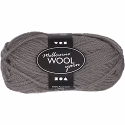 Creativ Company 44701, Artisanat, Gris, Laine, 92 m, 50 g