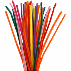 Creativ Company 51636, Kit de loisirs créatifs pour enfants, Nylon, Multicolore, 50 pièce(s)