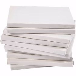 Creativ Company 25737, Peint, Toile pré-étirée, Blanc, Coton, 210 mm, 297 mm
