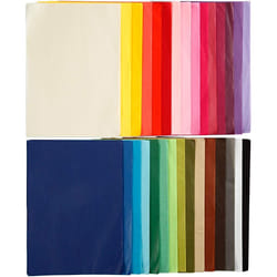Creativ Company 20914 papier crêpon Couleurs assorties