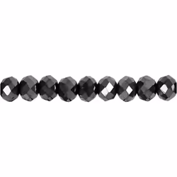 Creativ Company 61686 perle Perle ronde Verre Noir 100 pièce(s)