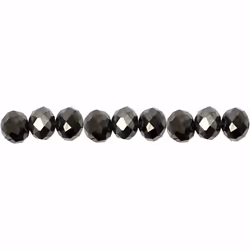 Creativ Company 61686 perle Perle ronde Verre Noir 100 pièce(s)