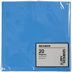 Creativ Company 598008 serviette et serviette de table en papier Turquoise 20 pièce(s)