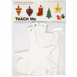 Creativ Company 238810 décoration de Noël Décoration arbre de noël Blanc 15 pièce(s)