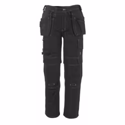 MASCOT 06131-630-06, Pantalons, unisexe, Noir, Coton, 355 g/m², 100%