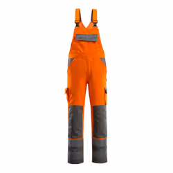 MASCOT 07169-860-14888, Combinaison, unisexe, Anthracite, Orange, Oeko-Tex® Standard 100 EN ISO 20471 - class 2 Hi-Vis Group  ...