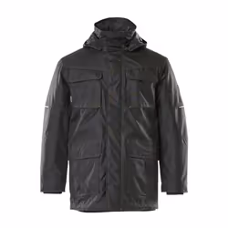 MASCOT 10010-194-09, Veste, unisexe, Noir, XS, OEKO-TEX® STANDARD 100 EN 343 3/1 EN 342 3/WP (2.01 clo), Polyester