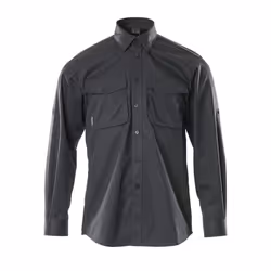 MASCOT 12004-530-09, Chemise, Homme, Noir, M, Coton, 200 g/m²