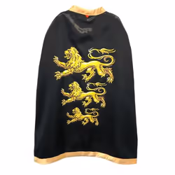 Liontouch 5707307291036, Déguisement, Enfant, Mâle, King, Taille unique, Noir, Or