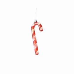 Sirius Home Hannah Candy Cane, Figurine lumineuse décorative, Rouge, 5 lampe(s), Batterie, AAA, 140 mm
