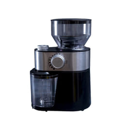 GASTRONOMA 18120001 appareil à moudre le café 200 W Noir, Argent, Transparent