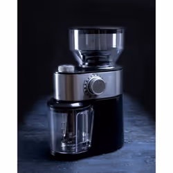GASTRONOMA 18120001 appareil à moudre le café 200 W Noir, Argent, Transparent - Vue supplémentaire 4