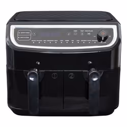 GASTRONOMA 18290003, Friteuse sans huile, 9 L, 50 °C, 200 °C, 60 min, Double