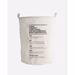 House Doctor 205720123, Rond, Coton, Polyester, Rayon, Blanc, 500 mm, 40 cm