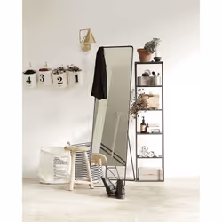 House Doctor 205720123 panier à linge Rond Coton, Polyester, Rayon Blanc
