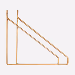 House Doctor 203660852, Fer, Or, 245 mm, 255 mm, 2 pièce(s)