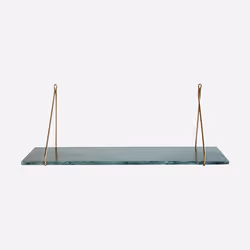 House Doctor 209780902, Support de fixation, Marbre, Vert, Couleur marbre, Universel, 1 étagères, Rectangle
