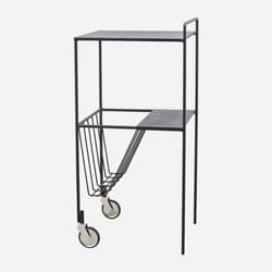 House Doctor 208580101 Table à café, latérale et de salon Table basse Forme carrée 4 pieds