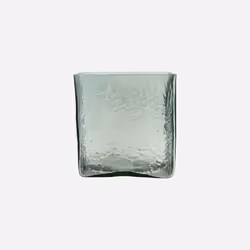 House Doctor 208342045, Vase carré, Verre, Bleu clair, Intérieure, 180 mm, 180 mm