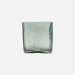 House Doctor 208342045 vase Vase carré Verre Bleu clair