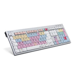 Logickeyboard LKB-PT-AJPU-FR clavier USB AZERTY Français Multicolore