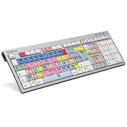 Logickeyboard LKB-PPROCC-AJPU-FR clavier USB AZERTY Français Multicolore