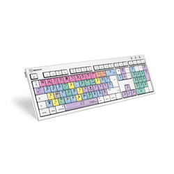 Logickeyboard LKB-FCPX10-CWMU-UK clavier USB QWERTY Anglais britannique Multicolore
