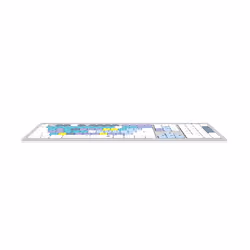 Logickeyboard LKB-RESC-CWMU-UK clavier Bureau USB QWERTY Anglais Argent - Vue supplémentaire 5