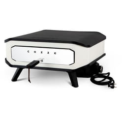 Four à pizza électrique - COZZE - 13 - 90356 - 2200 W - 605 x 605 x 305 cm - Noir / Blanc