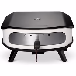 Four à pizza gaz - COZZE - 17 - 90426 - 605 x 605 x 305 cm - Pierre tournante - Thermomètre intégré et porte