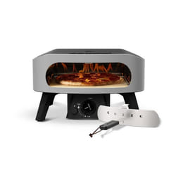 Four à pizza gaz - COZZE - 13 - 90430 - 6 KW - 50 x 50 x 295 cm - Jusquà 450°C - Thermomètre inclus - Porte
